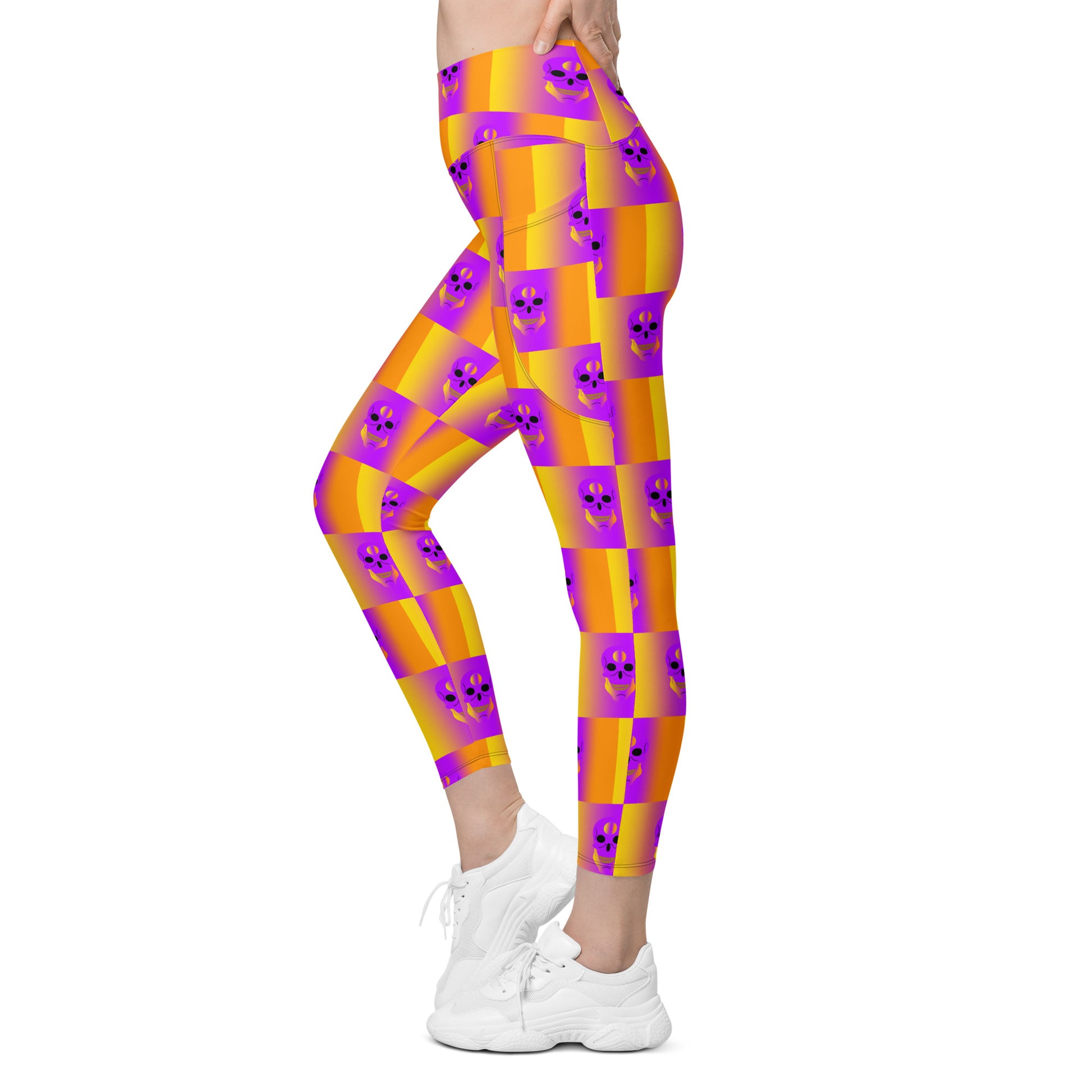 Skull Dayz Leggings (with pockets) - Skull Dayz