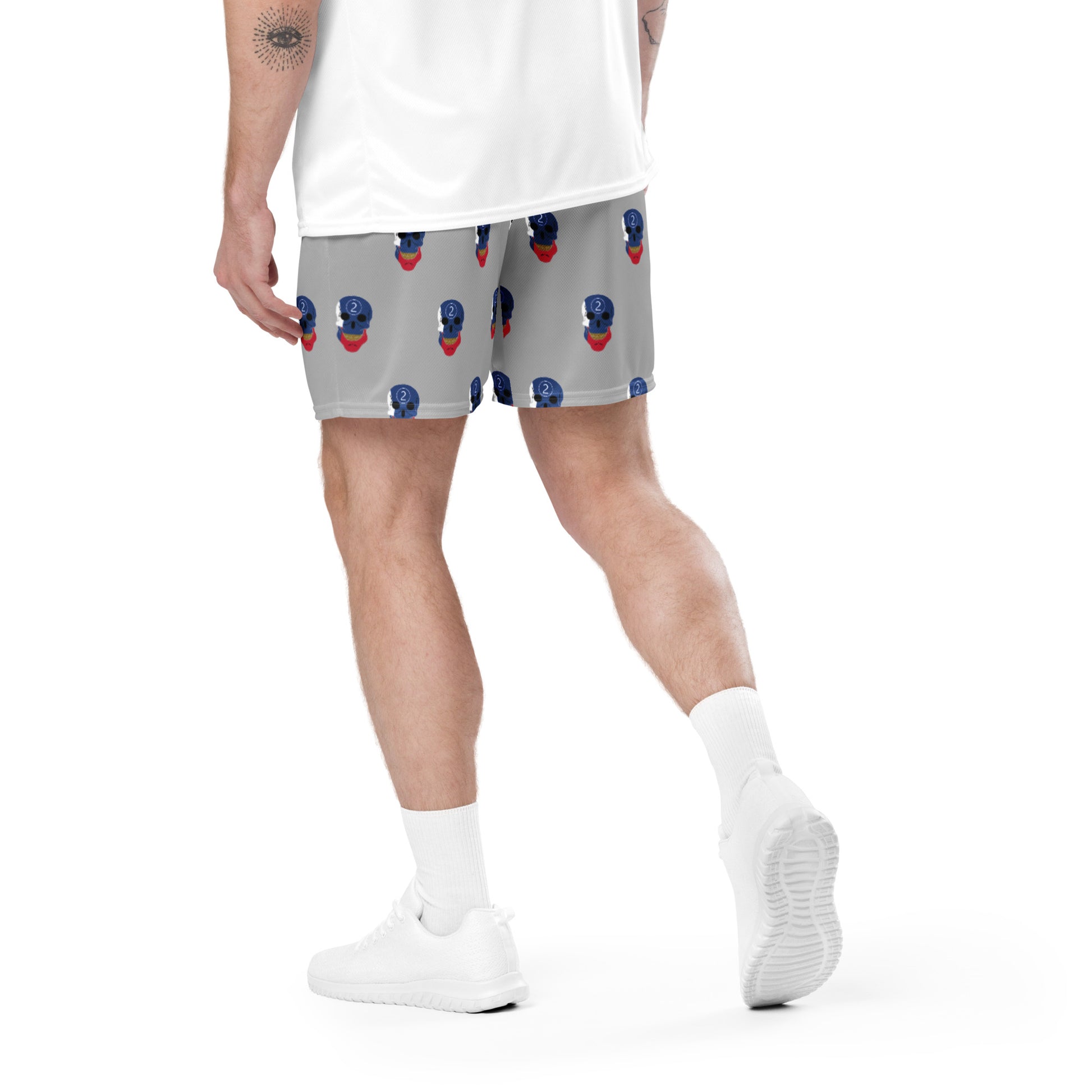 Unisex Clippers mesh shorts - Skull Dayz