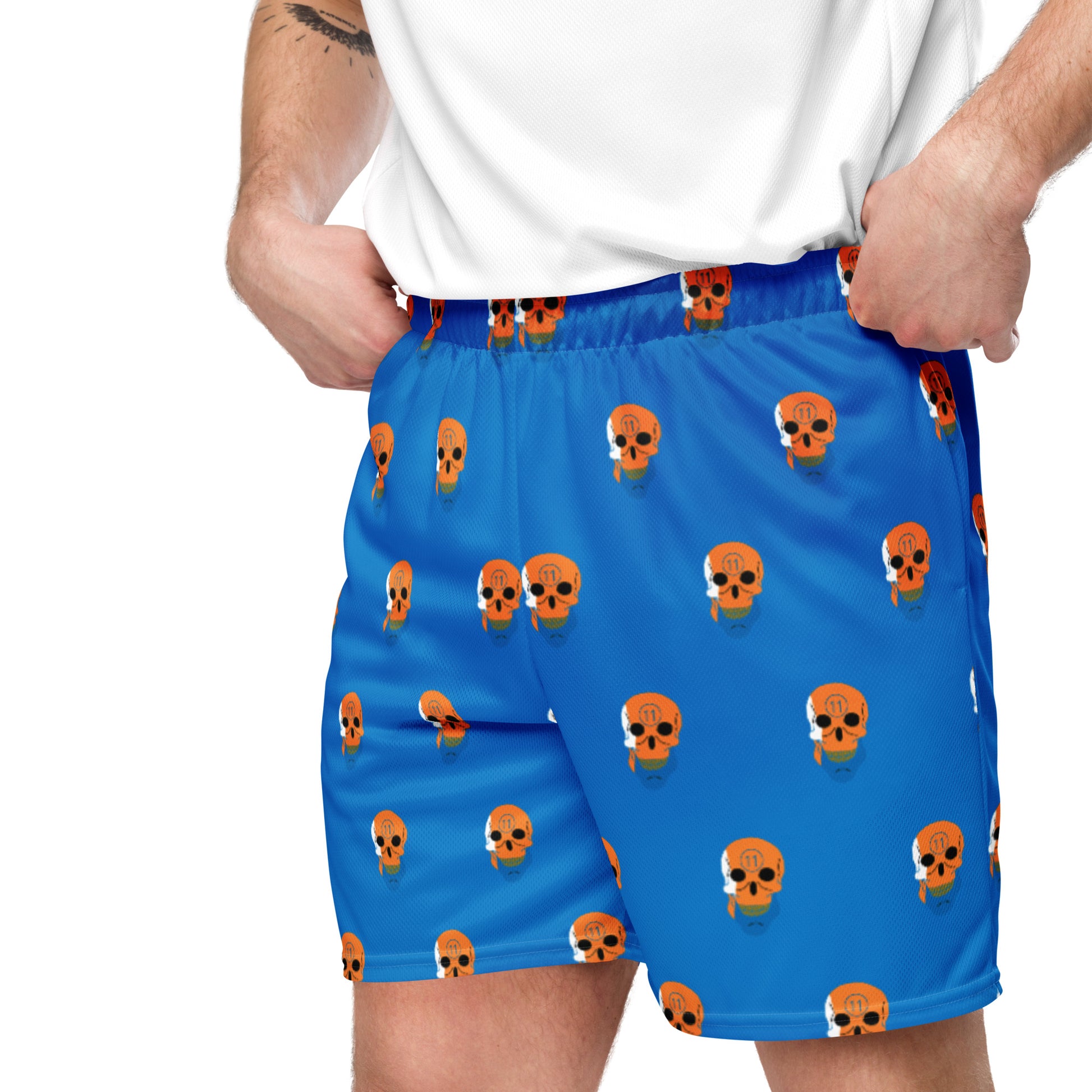 Unisex Knicks mesh shorts - Skull Dayz