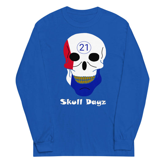 76ers Long Sleeve Shirt - Skull Dayz