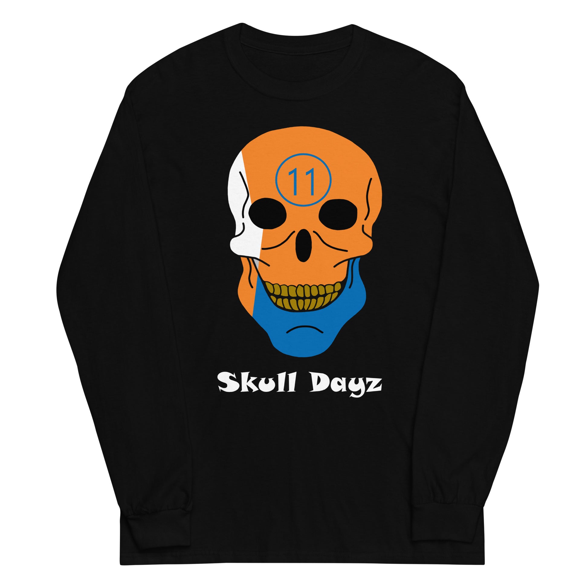 Knicks Long Sleeve Shirt - Skull Dayz