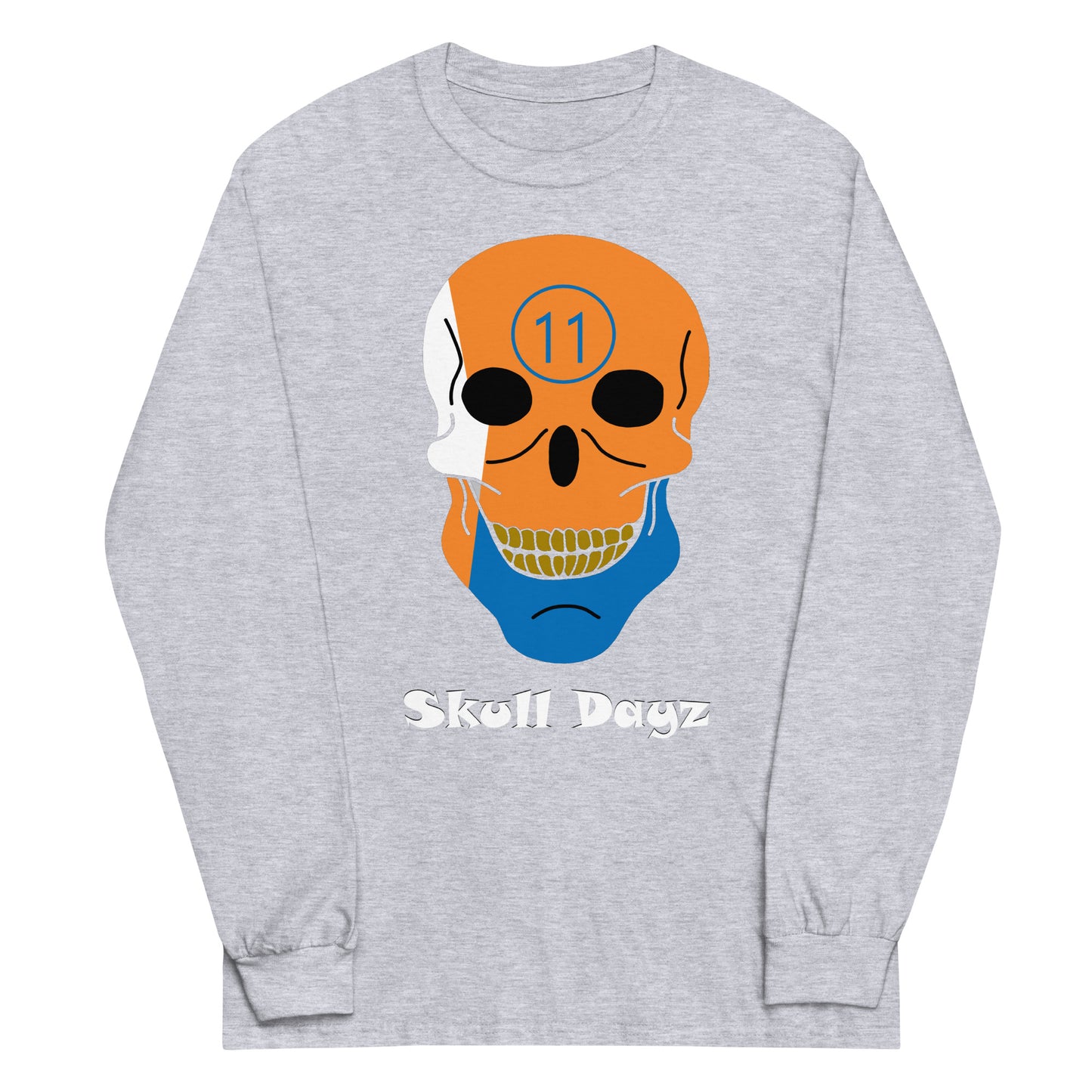 Knicks Long Sleeve Shirt - Skull Dayz