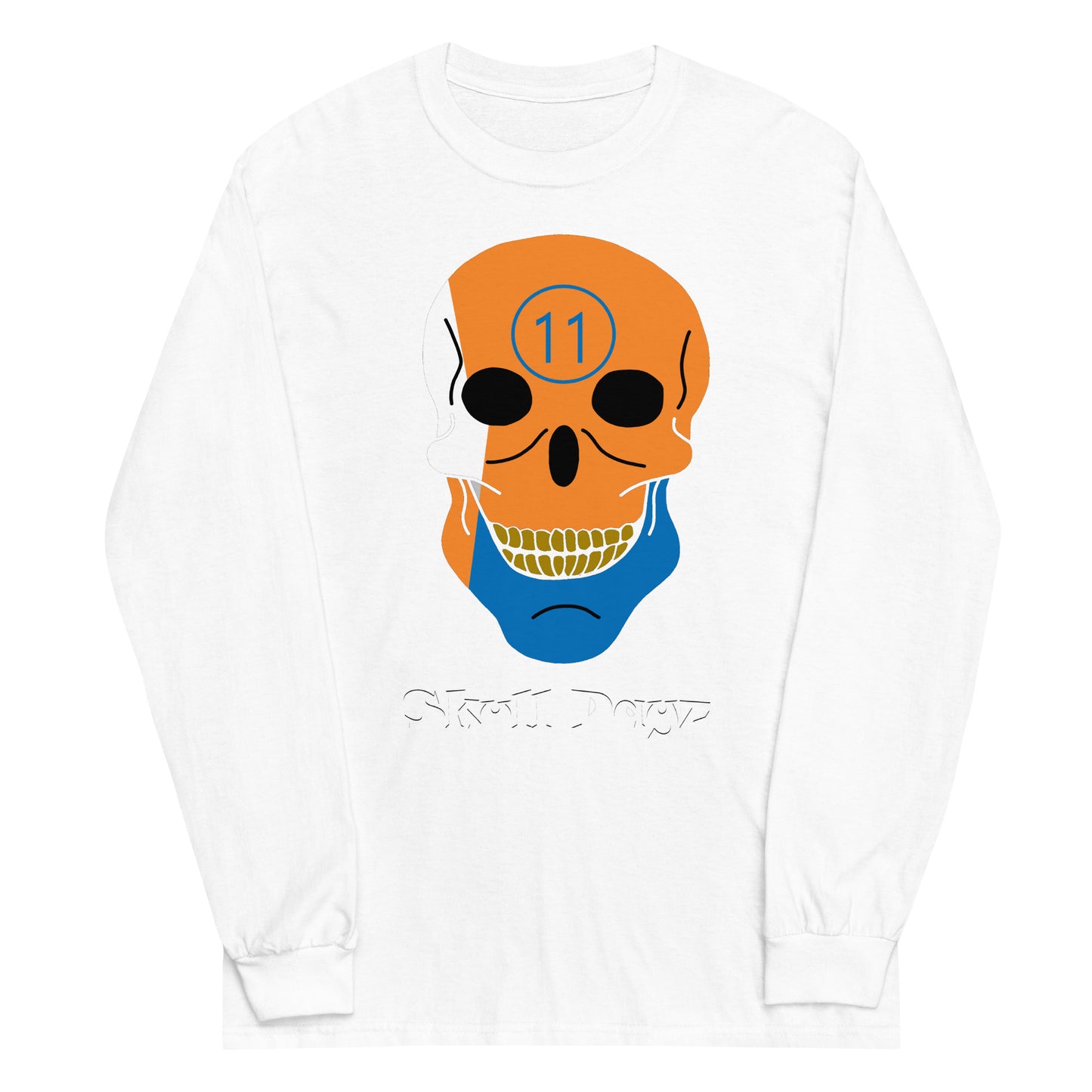 Knicks Long Sleeve Shirt - Skull Dayz