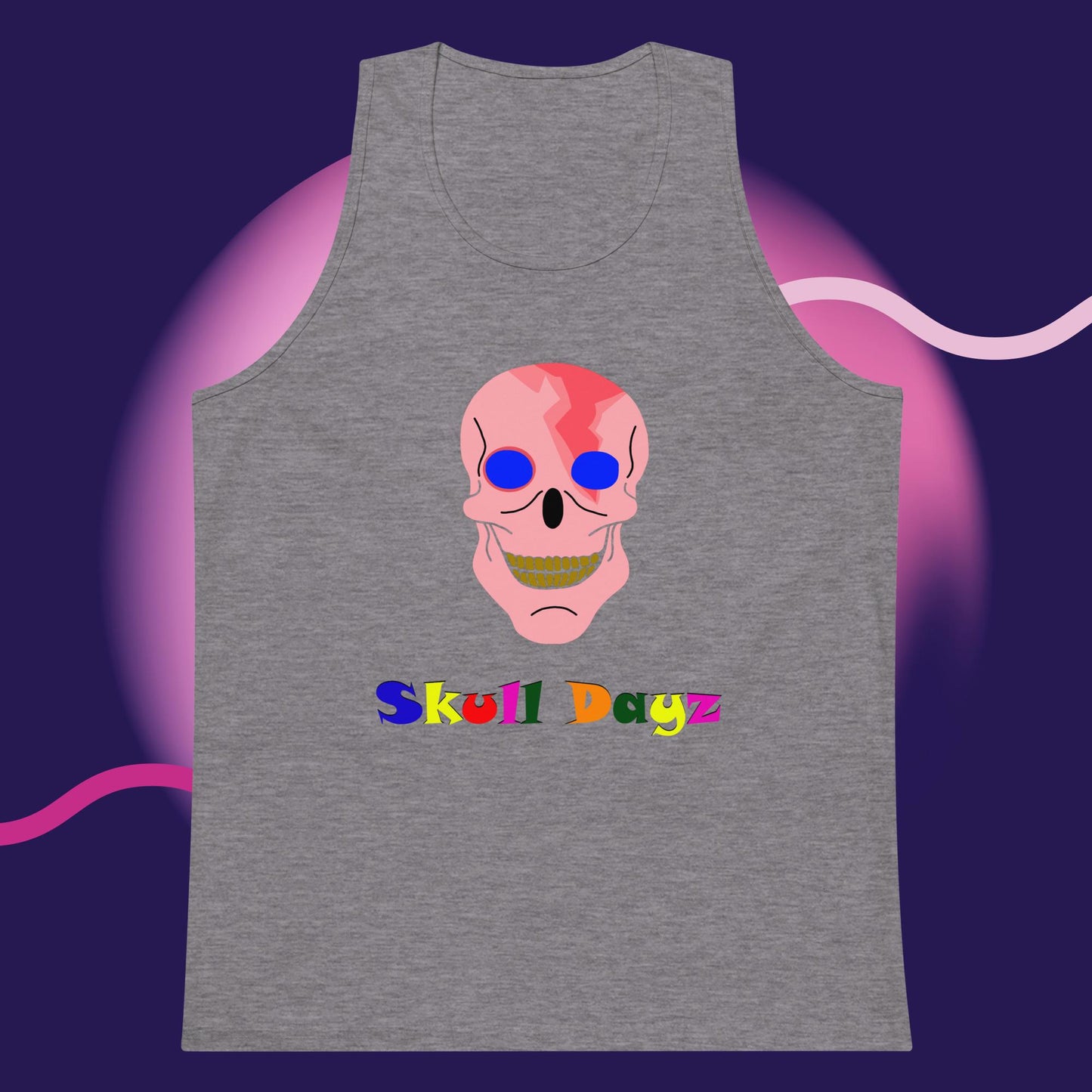 Pinky tank top - Skull Dayz