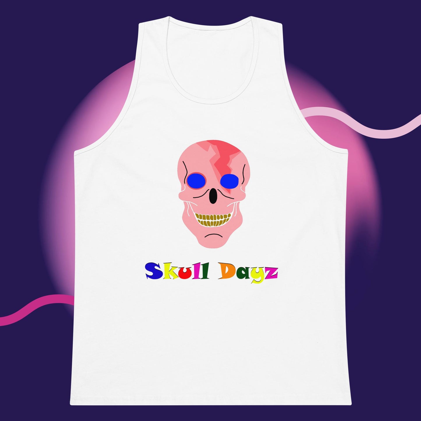 Pinky tank top - Skull Dayz